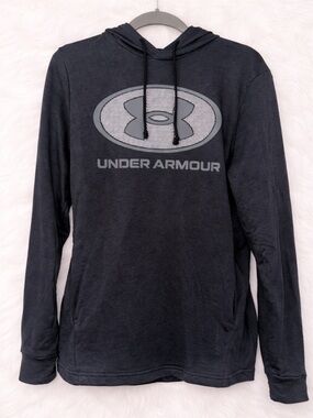 Under Armour Black Hooded Long Sleeve Pullover